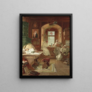 Eduard von Grtzner - An afternoon of debate.webp