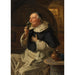 Reproductie van het schilderij De wijnproeverij - Eduard von Grützner