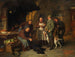 Een goede geroosterde - Eduard von Grützner — weergave van het kunstwerk