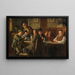 Bistrot de banlieue - Eduard von Grützner — ingelijst kunstwerk aan de muur