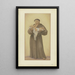 Sint-Antonius van Padua met het Kind Jezus in de armen 1862 - Eduard von Steinle — ingelijst kunstwerk aan de muur