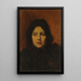 Margot - Eduardo Schiaffino — ingelijst kunstwerk aan de muur