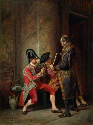 Eduardo Zamacois y Zabala - The Musicians Music In An Antechamber.webp