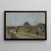 Sinds Vestre Aker - Edvard Munch — ingelijst kunstwerk aan de muur