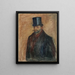 Julius Meier-Graefe - Edvard Munch — ingelijst kunstwerk aan de muur