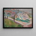 Landschap in Kragerø - Edvard Munch — ingelijst kunstwerk aan de muur