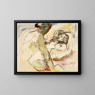 Edvard Munch - Mann og kvinne.webp