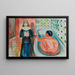 Marat in bad en Charlotte Corday - Edvard Munch — ingelijst kunstwerk aan de muur