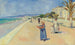 Ochtend op de Promenade des Anglais - Edvard Munch — weergave van het kunstwerk