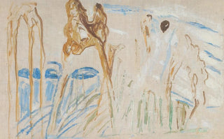 Edvard Munch - Rugged Trunks in Snow.webp