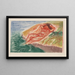 Zonnebank I - Edvard Munch — ingelijst kunstwerk aan de muur