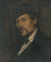 Zelfportret als jager – Edvard Perséus — weergave van het kunstwerk