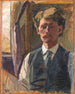 Zelfportret - Edvard Weie — weergave van het kunstwerk
