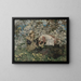 Idylle in de lente - Edward Atkinson Hornel — ingelijst kunstwerk aan de muur