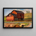 Ferme de Bluemont - Edward Bruce — ingelijst kunstwerk aan de muur
