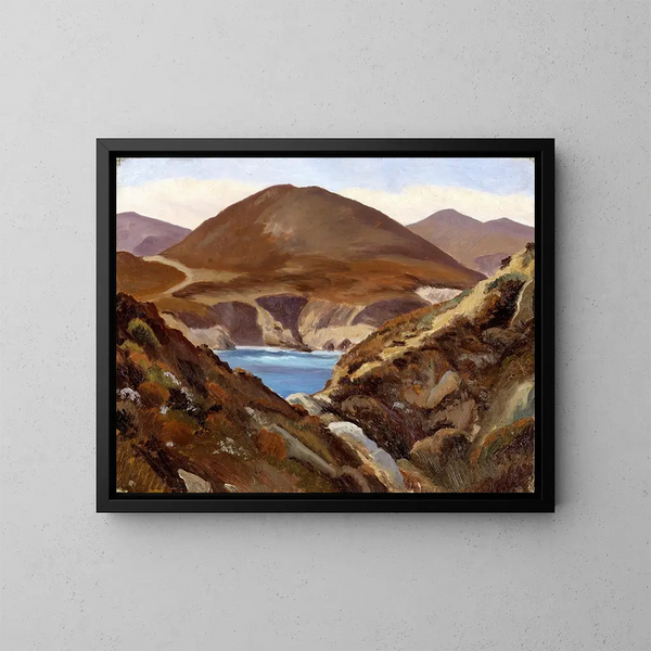 Point Yankee - Edward Bruce — ingelijst kunstwerk aan de muur