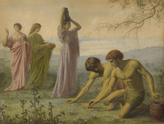Edward Clifford - Israelites Gathering Mana.webp