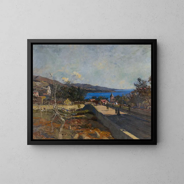 Monte-Carlo - Edward Darley Boit — ingelijst kunstwerk aan de muur