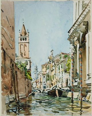 Edward Darley Boit - Rio di San Barnaba Venice.webp