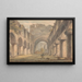 Abdij van Buildwas, Shropshire - Edward Dayes — ingelijst kunstwerk aan de muur
