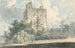 Kasteel van Hedingham Essex - Edward Dayes — weergave van het kunstwerk
