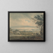 De ontmoeting van de rivieren Severn en Wye bij Chepstow - Edward Dayes — ingelijst kunstwerk aan de muur