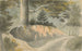 Route dans la forêt - Edward Francis Burney — weergave van het kunstwerk