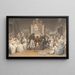 The Triumph of Music - Edward Francis Burney — framed artwork on a wall
