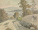 Uitzicht in Surrey - Edward Francis Burney — weergave van het kunstwerk