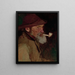 Een visser uit Maine - Edward Henry Potthast — ingelijst kunstwerk aan de muur