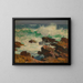 Golven die breken - Edward Henry Potthast — ingelijst kunstwerk aan de muur