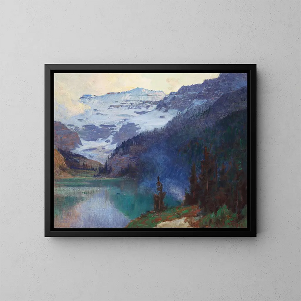 Lac Louise - Edward Henry Potthast — ingelijst kunstwerk aan de muur