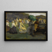 Tennis op grasveld in St Ives - Edward Henry Potthast — ingelijst kunstwerk aan de muur