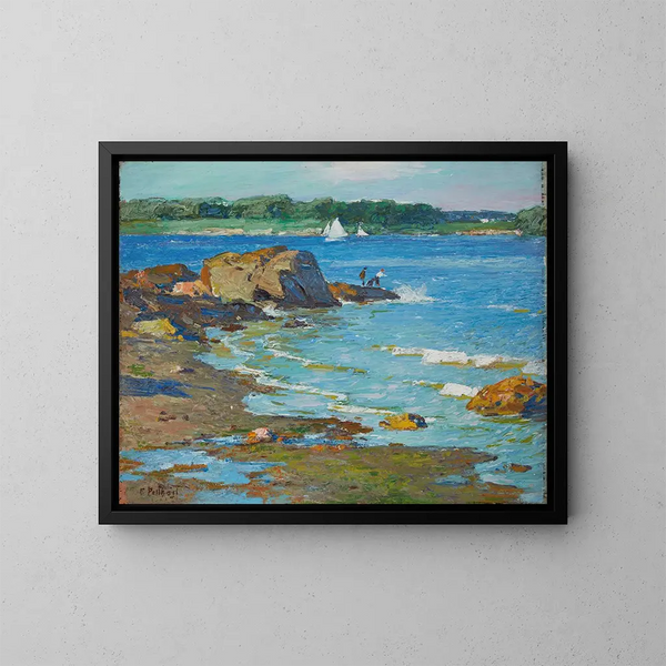 L'Entrée - Edward Henry Potthast — ingelijst kunstwerk aan de muur