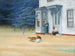 Avond in Cape Cod - Edward Hopper — weergave van het kunstwerk