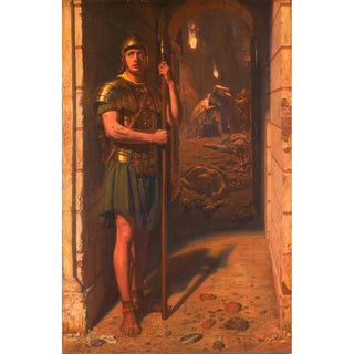 Edward John Poynter - Faithful Unto Death.webp