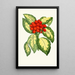 Aucuba japonica - Edward Joseph Lowe — ingelijst kunstwerk aan de muur