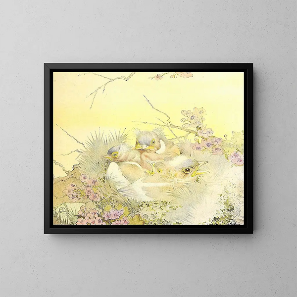 De Boomklever - Edward Julius Detmold — ingelijst kunstwerk aan de muur