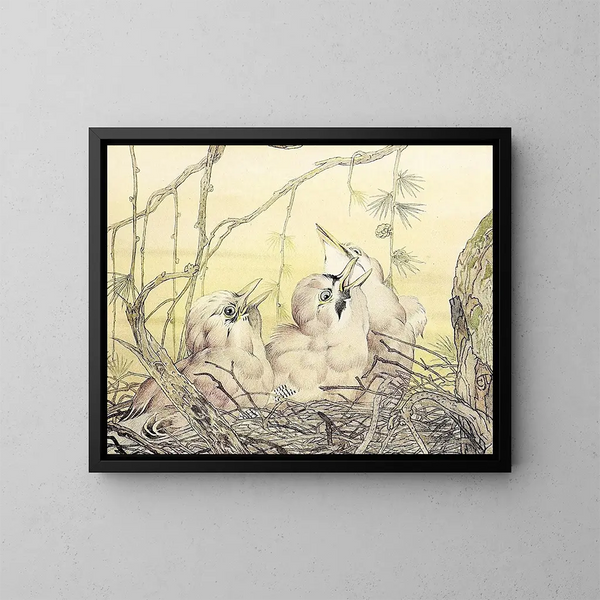 Le Geai - Edward Julius Detmold — ingelijst kunstwerk aan de muur
