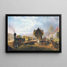 The 9:45 train to Stratford, Connecticut - Edward Lamson Henry — framed artwork on a wall