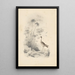 Reproductie van het schilderij Een kluut - Edward Lear