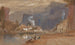 Kliffen van Cheddar, Somerset - Edward Lear — weergave van het kunstwerk