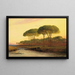 Ravenne Painting - Edward Lear — framed artwork on a wall