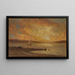 Bateau en zee - Edward Mitchell Bannister — ingelijst kunstwerk aan de muur