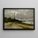 Landschap nabij Newport R.I. - Edward Mitchell Bannister — ingelijst kunstwerk aan de muur