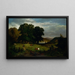 Eikenbomen - Edward Mitchell Bannister — ingelijst kunstwerk aan de muur