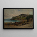 Rotsen in Newport - Edward Mitchell Bannister — ingelijst kunstwerk aan de muur