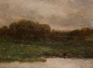 Edward Mitchell Bannister - Summer Twilight.webp