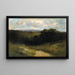 De weg naar de vallei - Edward Mitchell Bannister — ingelijst kunstwerk aan de muur