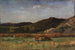 Landschap zonder titel met grazende koeien op de heuvels - Edward Mitchell Bannister — weergave van het kunstwerk